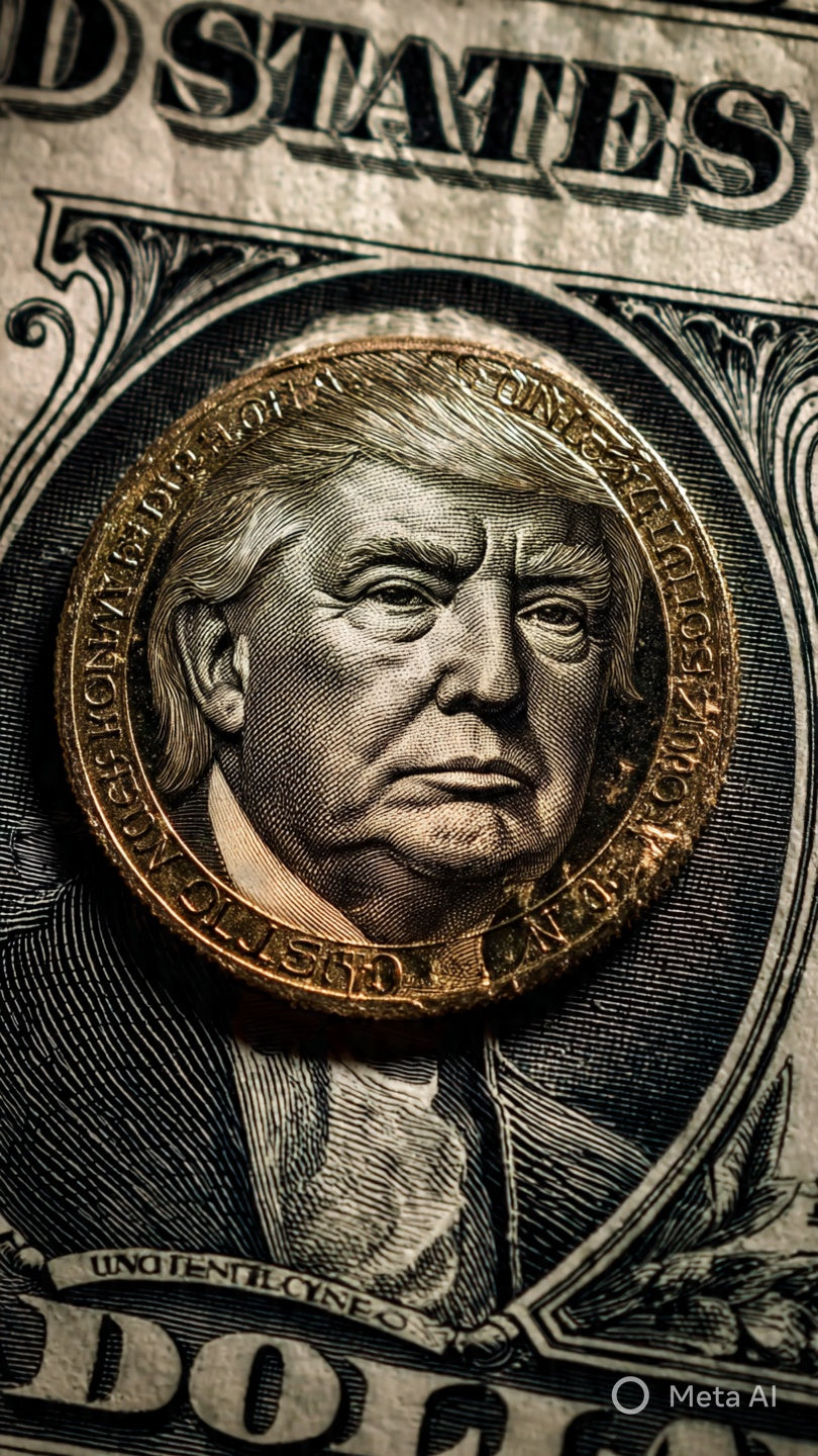 Donald J Trump. Golden Ticket N.F.T 1/1